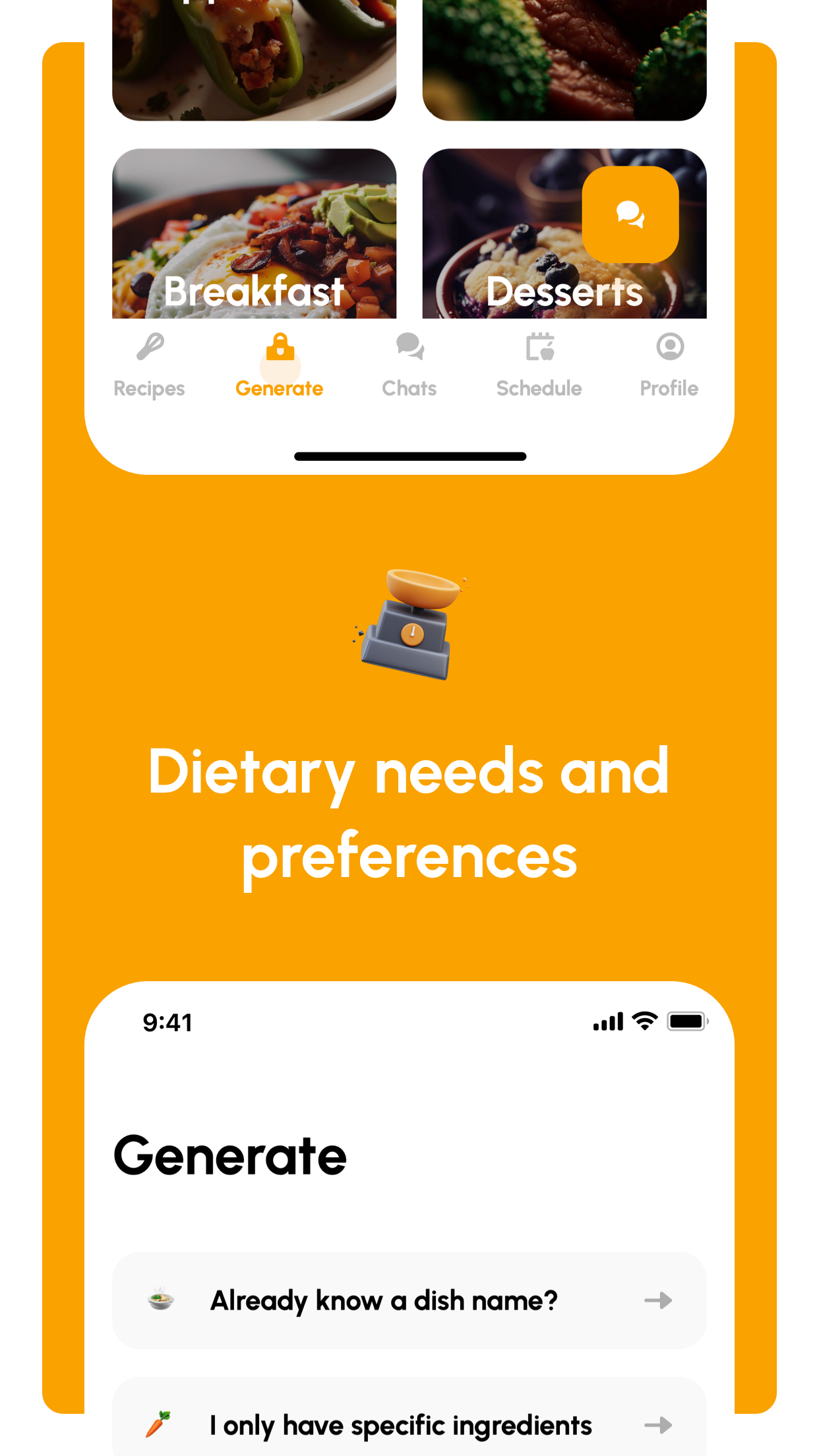 Er - RECIE RECS basato su prefs - Libro di cucina digitale e piano alimentare media 6