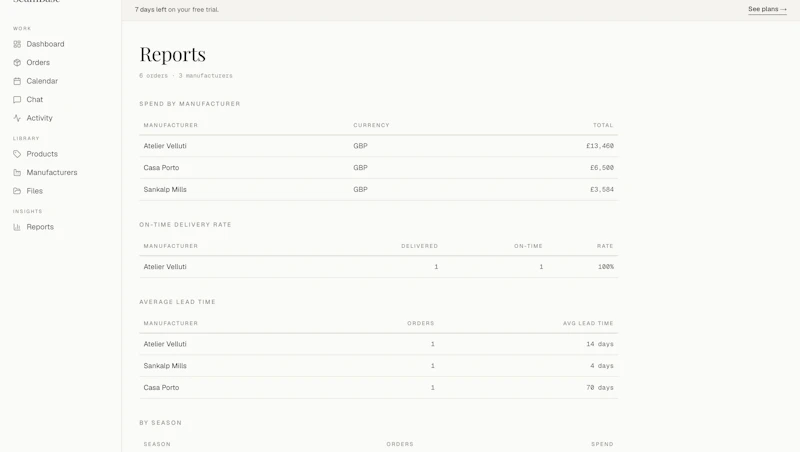 SeamBase screenshot 2