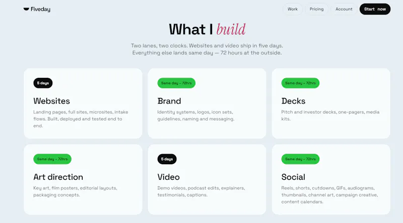 Fiveday screenshot 5