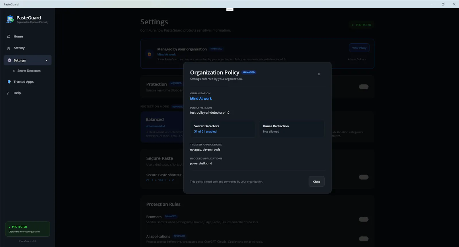PasteGuard screenshot 11
