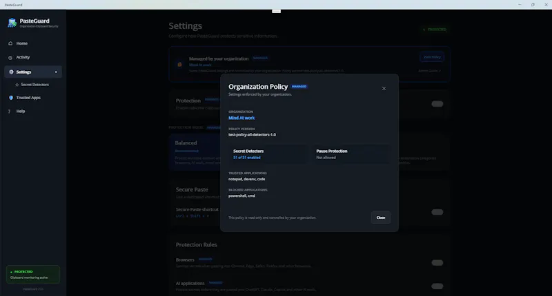 PasteGuard screenshot 11
