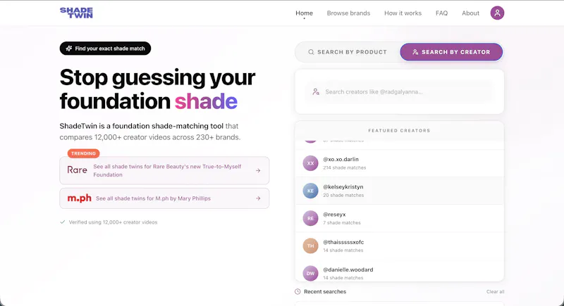 Shadetwin.app screenshot 3