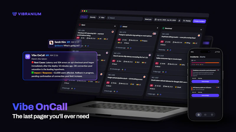 Vibe OnCall by Vibranium Labs screenshot 1