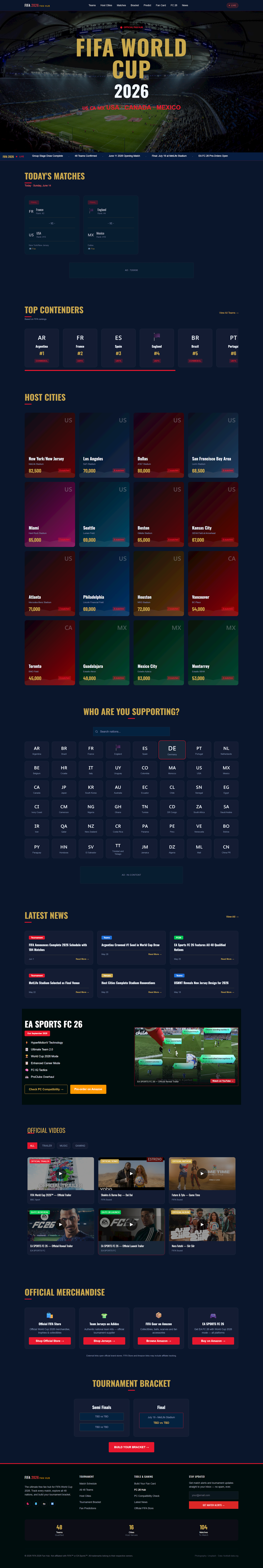 FIFA World Cup 2026 Fan Hub gallery image