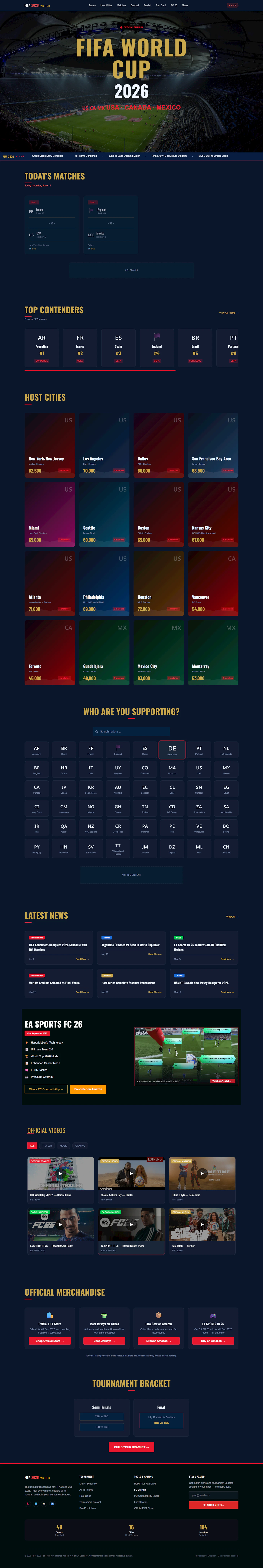 FIFA World Cup 2026 Fan Hub screenshot 7