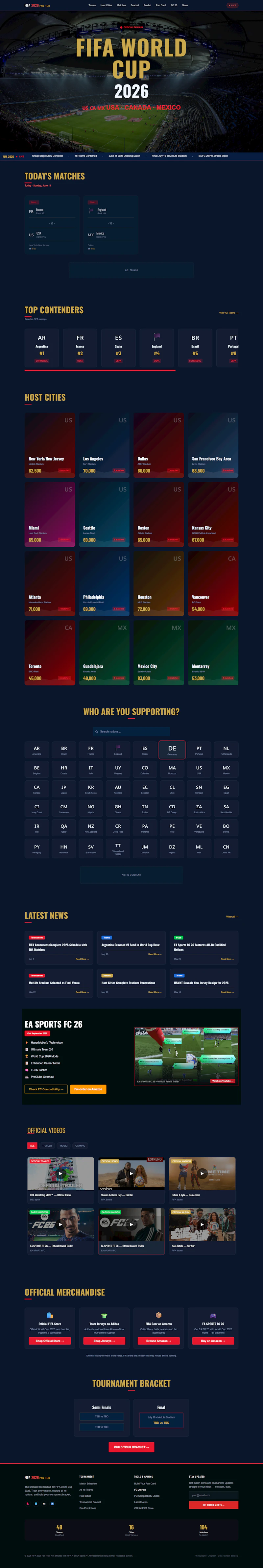 FIFA World Cup 2026 Fan Hub screenshot 7