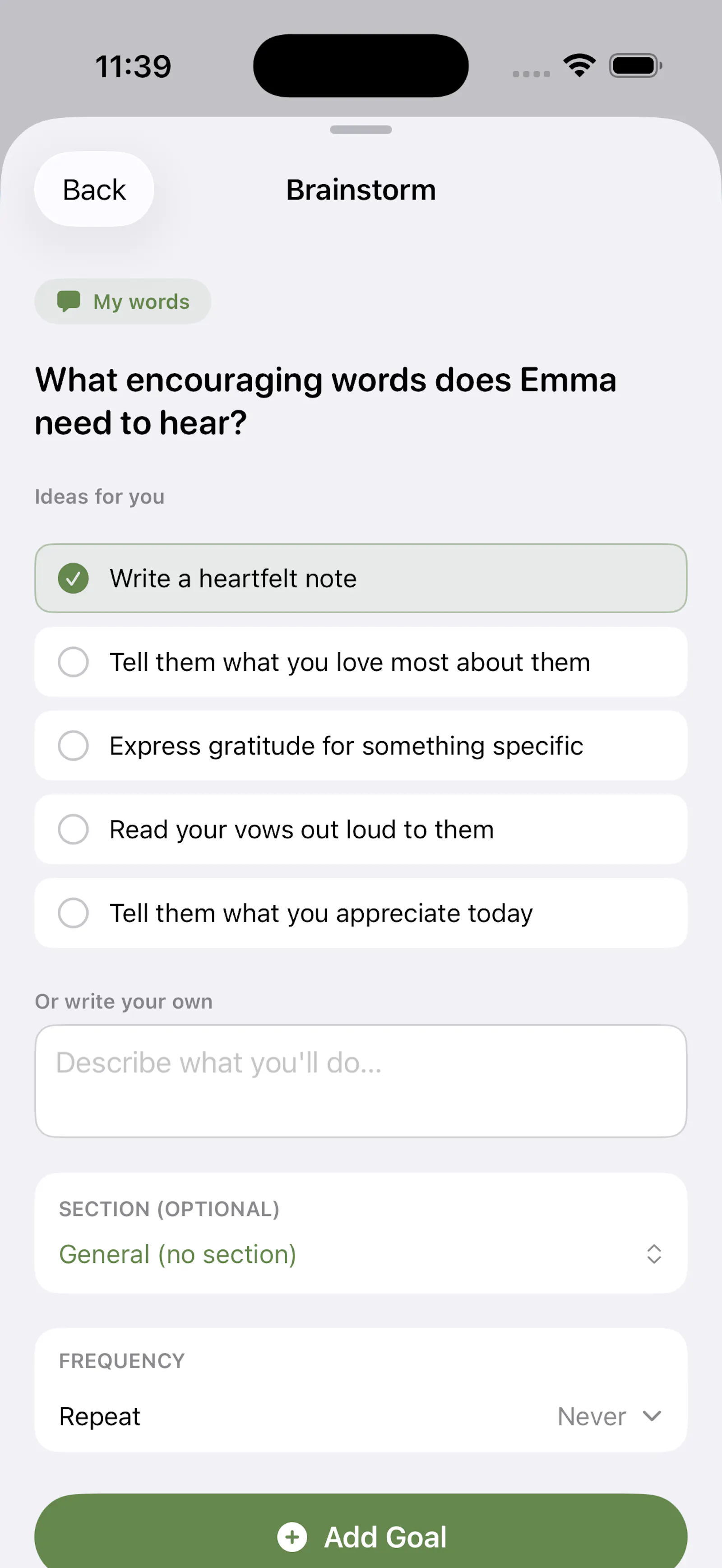 Cultivate: Relationships screenshot 4