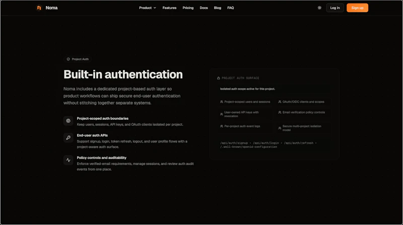 NomaCMS screenshot 8
