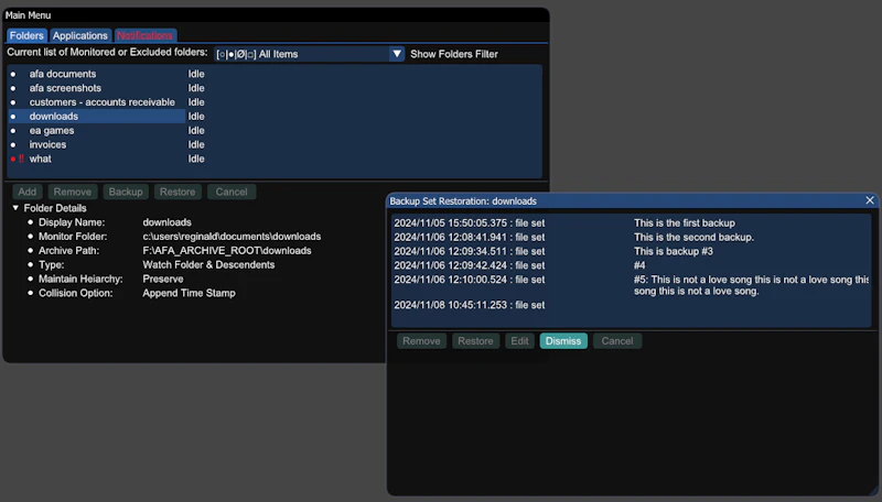 Active File Archiver takes off  screenshot 11