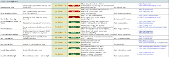 SEO Audit Template gallery image