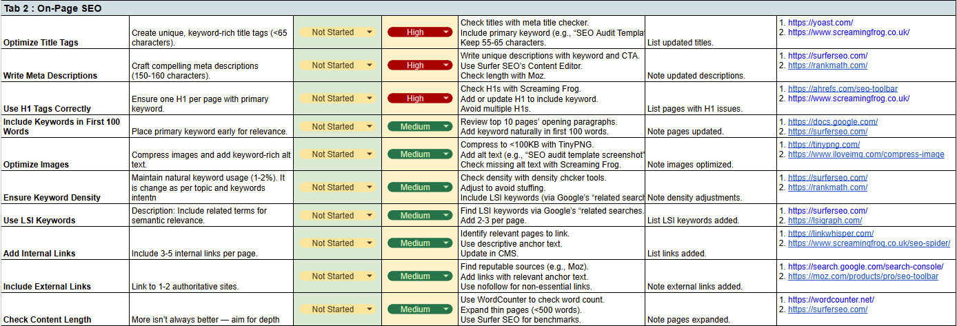 SEO Audit Template  media 1