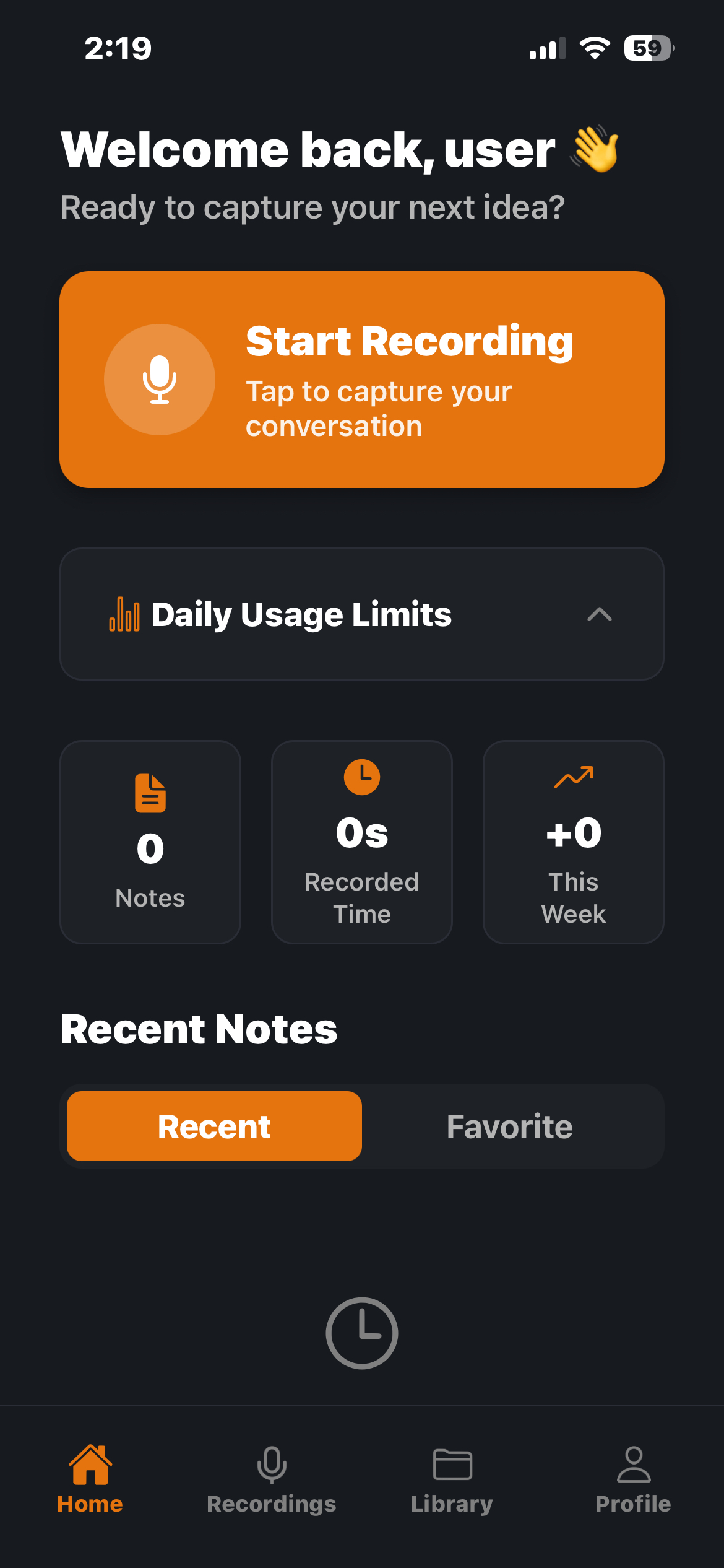 Notaty - smart voice notes - Main product screenshot demonstrating key features and user interface