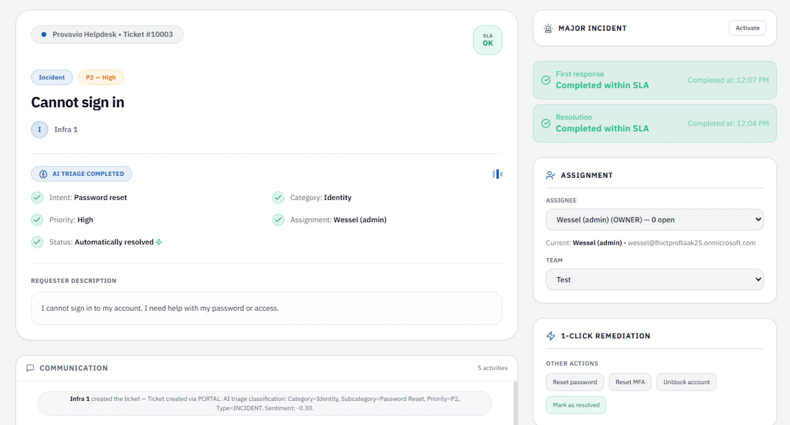 Provavio  screenshot 1