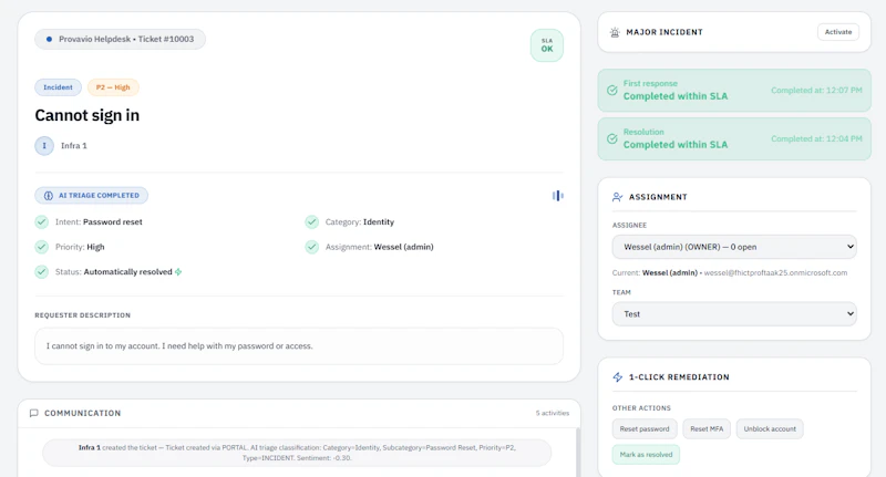 Provavio  screenshot 1