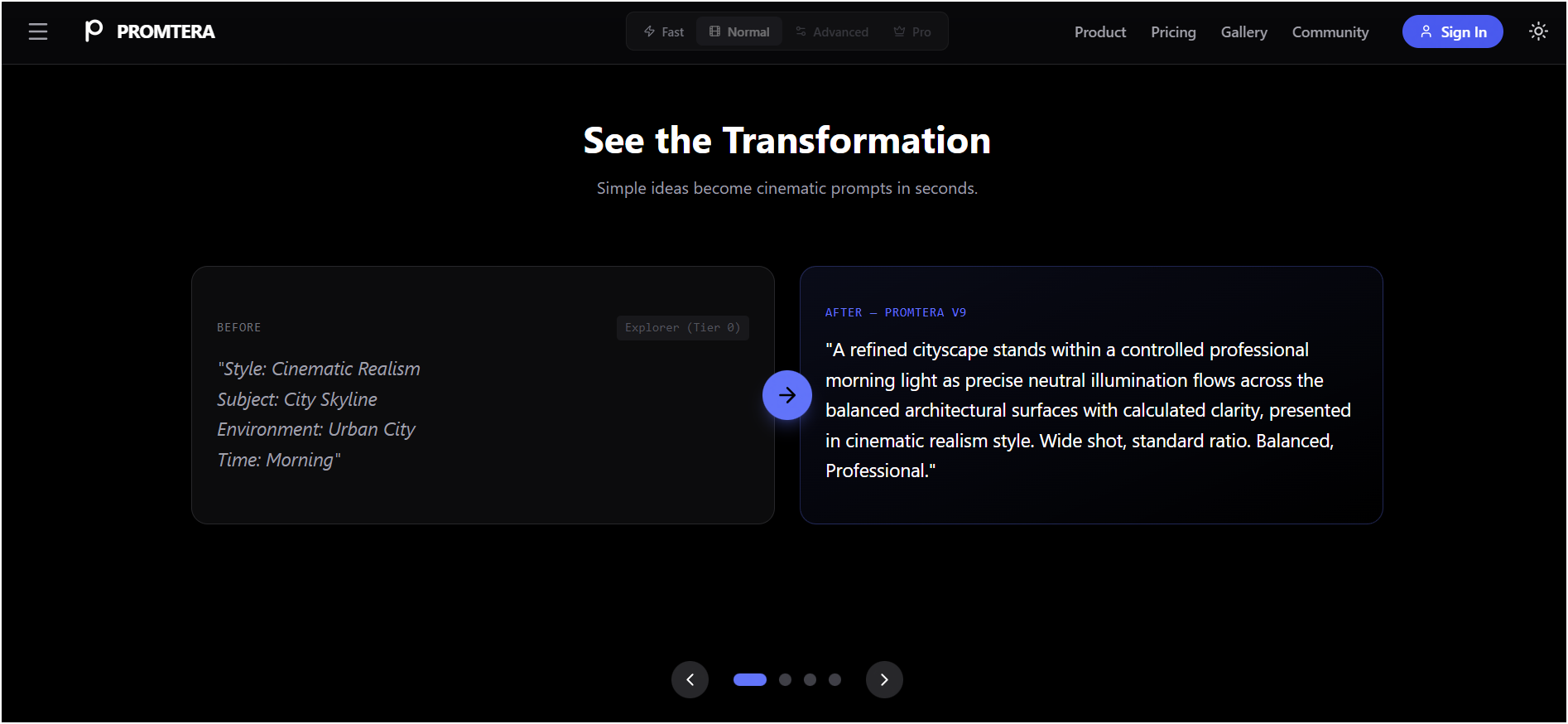 Promtera - Screenshot 5 showing product features and functionality