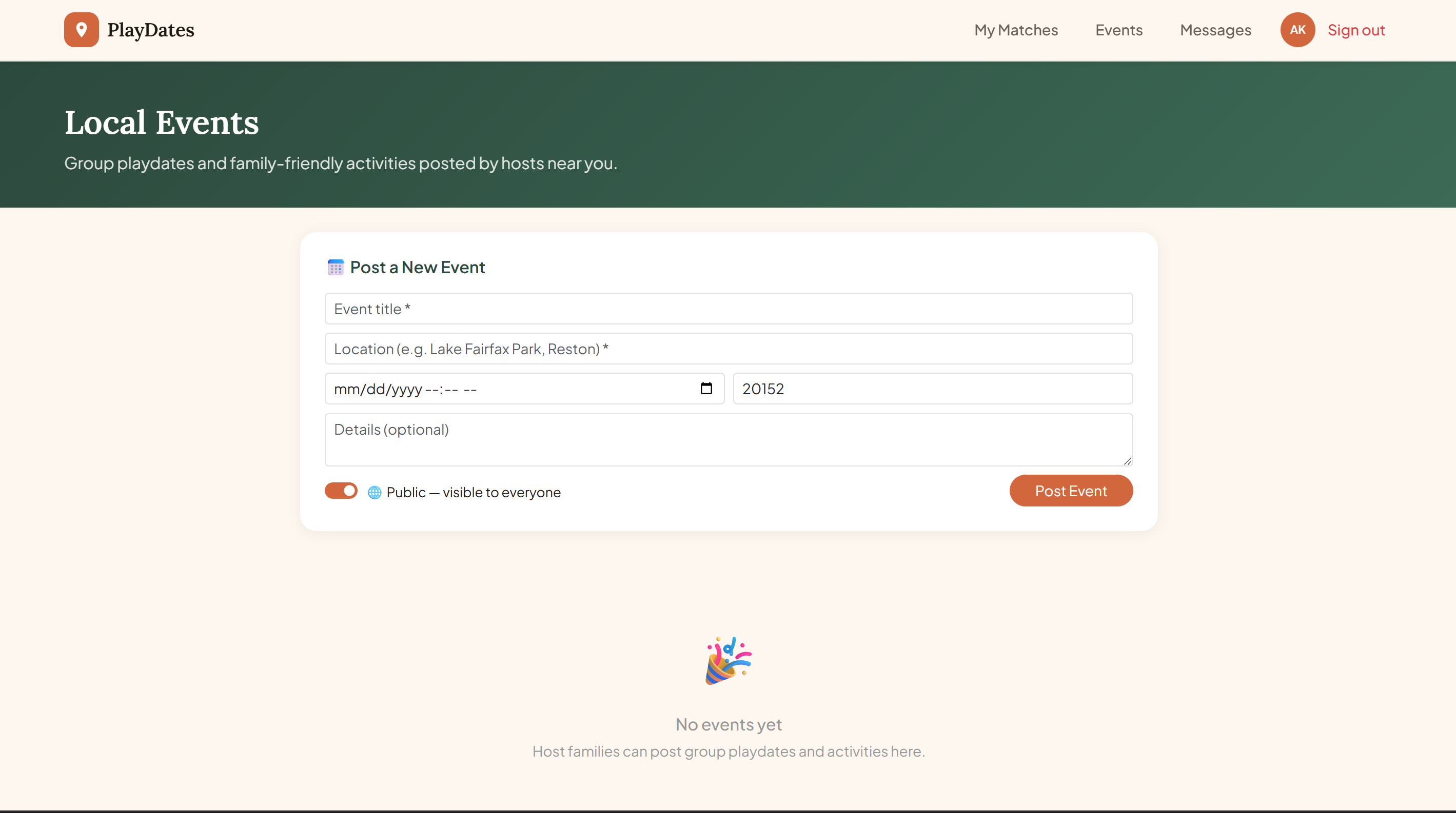 PlayDates.club - find your next playdate gallery image