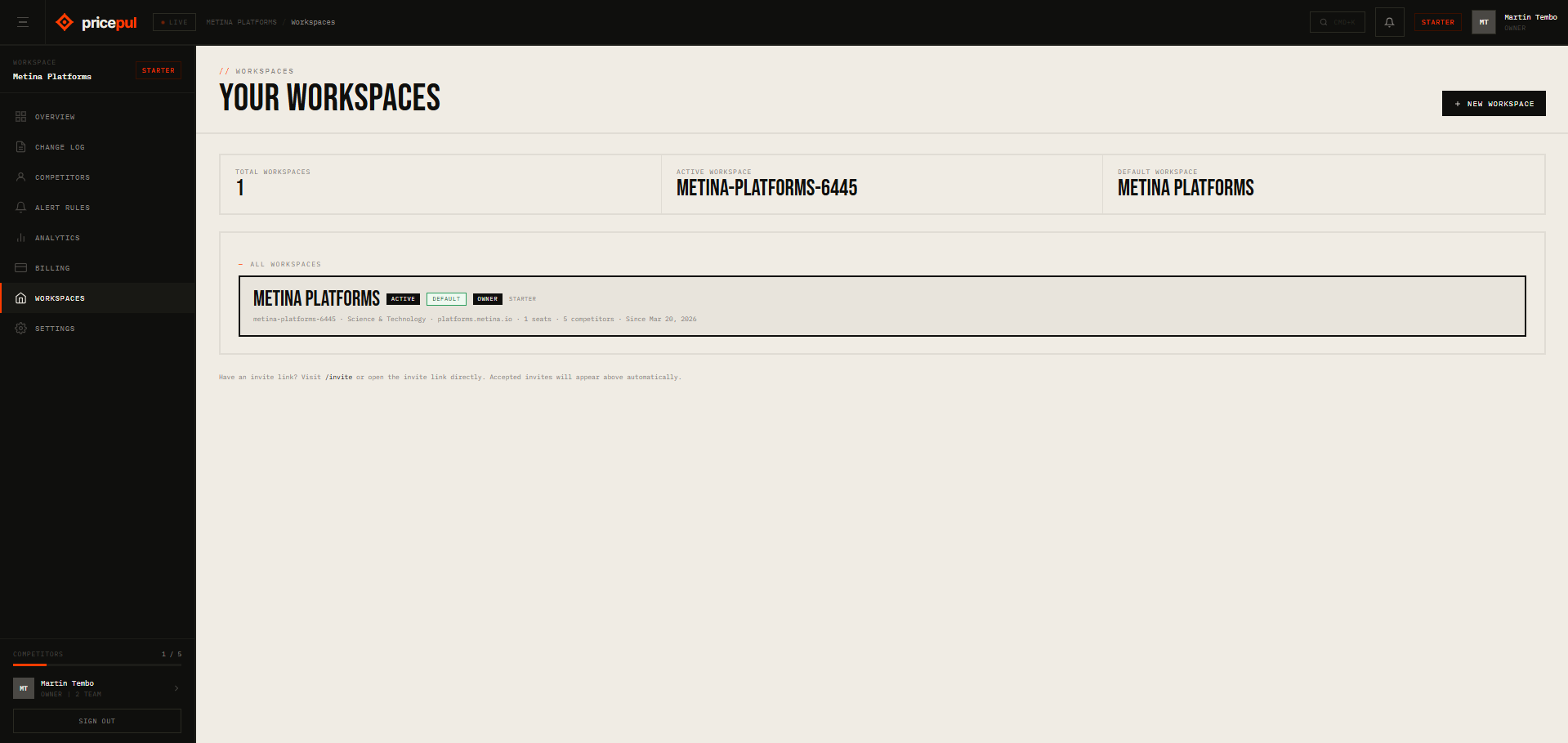 PricePul - Pricing Intelligence Tool gallery image
