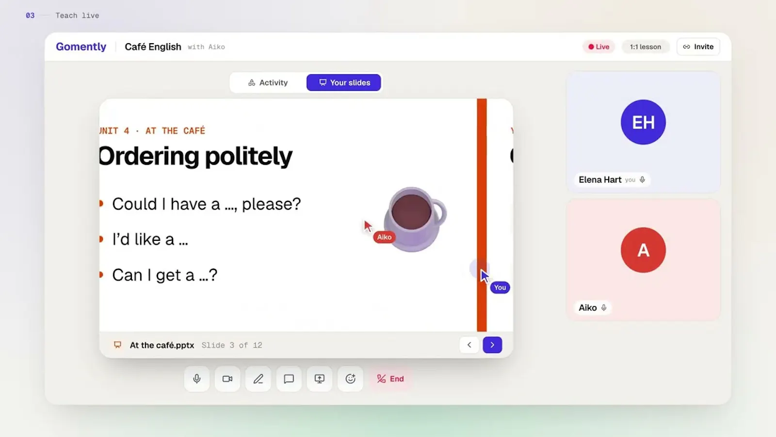 Gomently screenshot 1 (video preview)