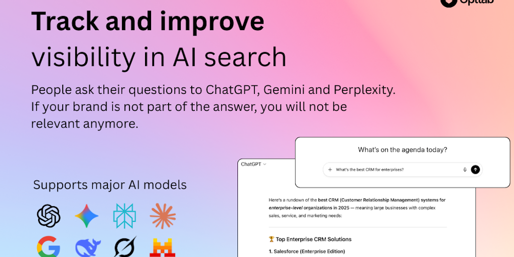 Opttab: Yapay Zeka SEO ile Fark Yaratın!