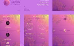 Browser HTML wedding invitation media 2