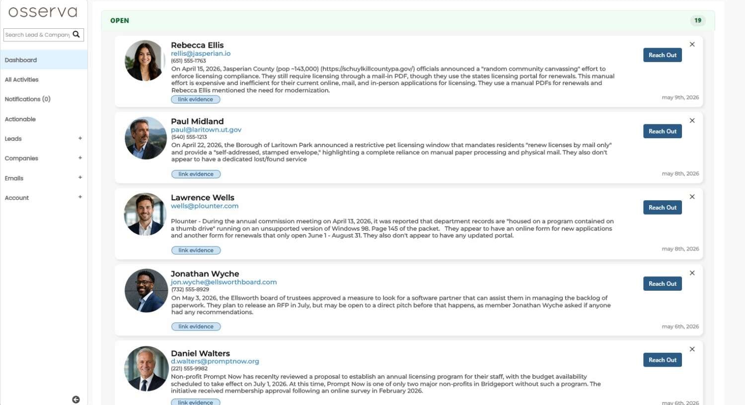 Osserva.io gallery image
