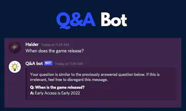 Q&A Bot gallery image