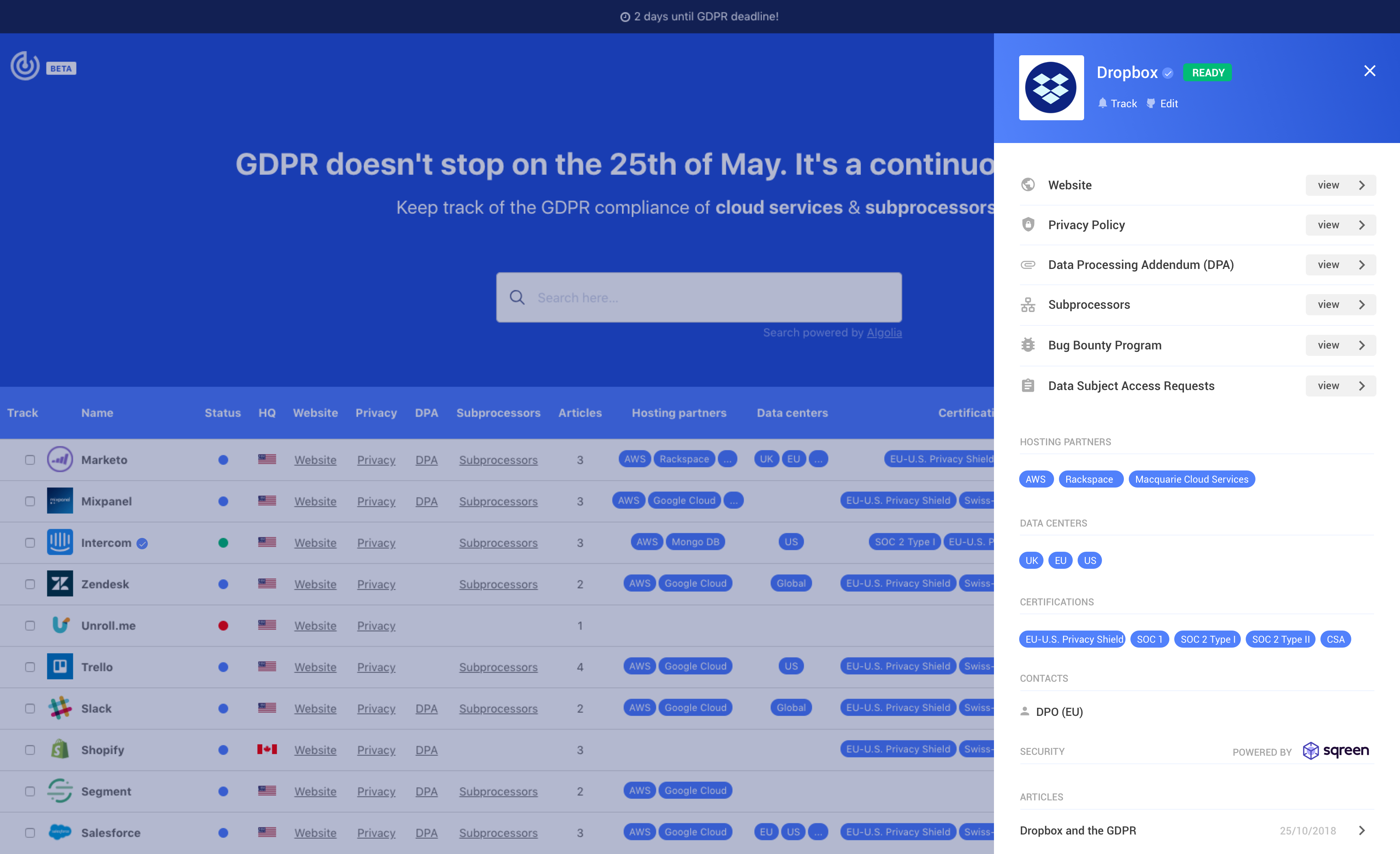 GDPR Tracker Image