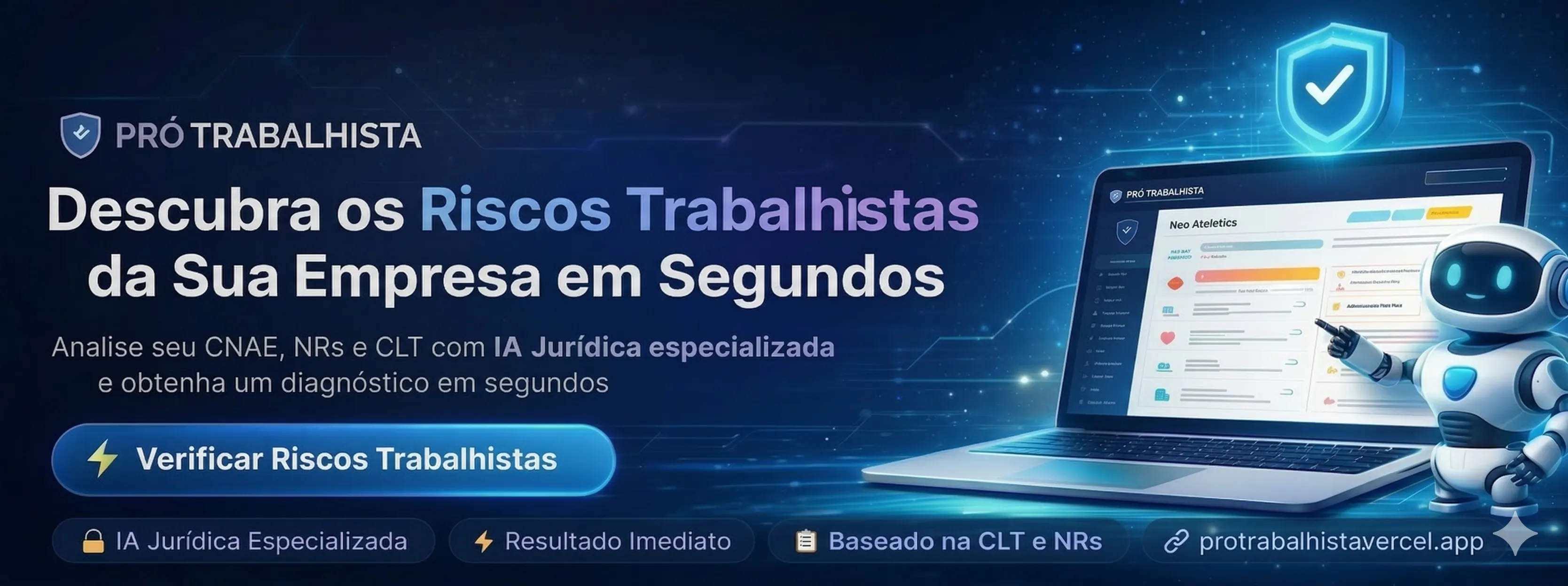 PróTrabalhista のプロダクトバナー