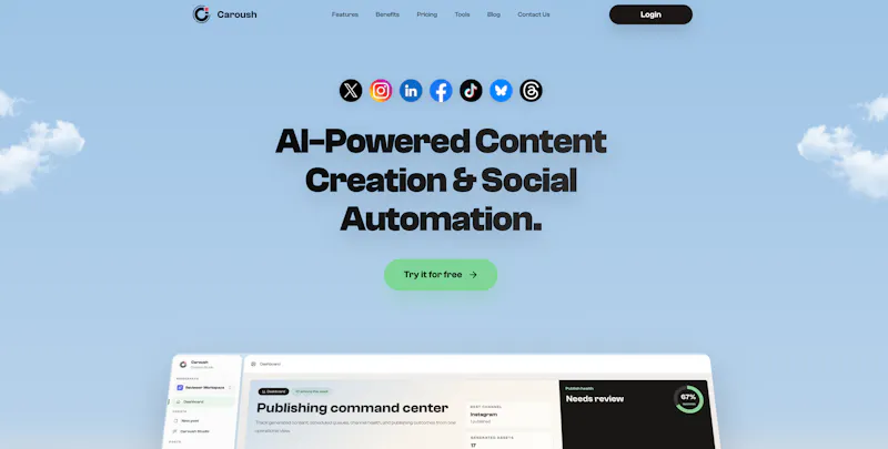 Caroush screenshot 1