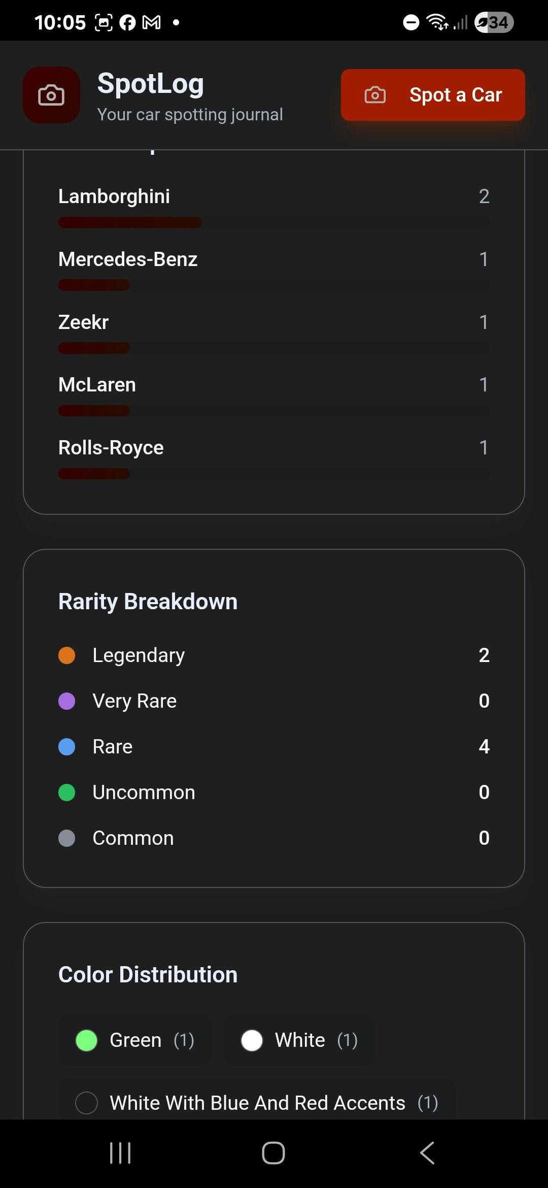 SpotLog gallery image