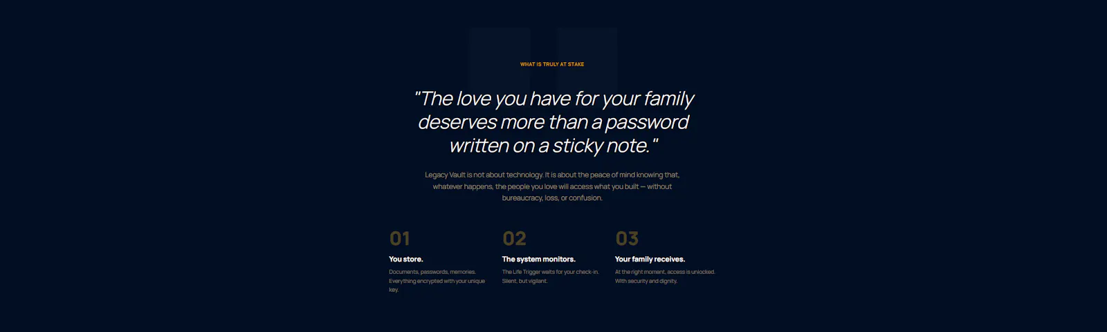 Legacy Vault screenshot 7