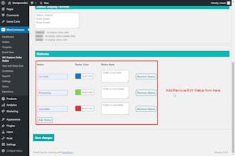 Custom Order Status Product WooCommerce gallery image