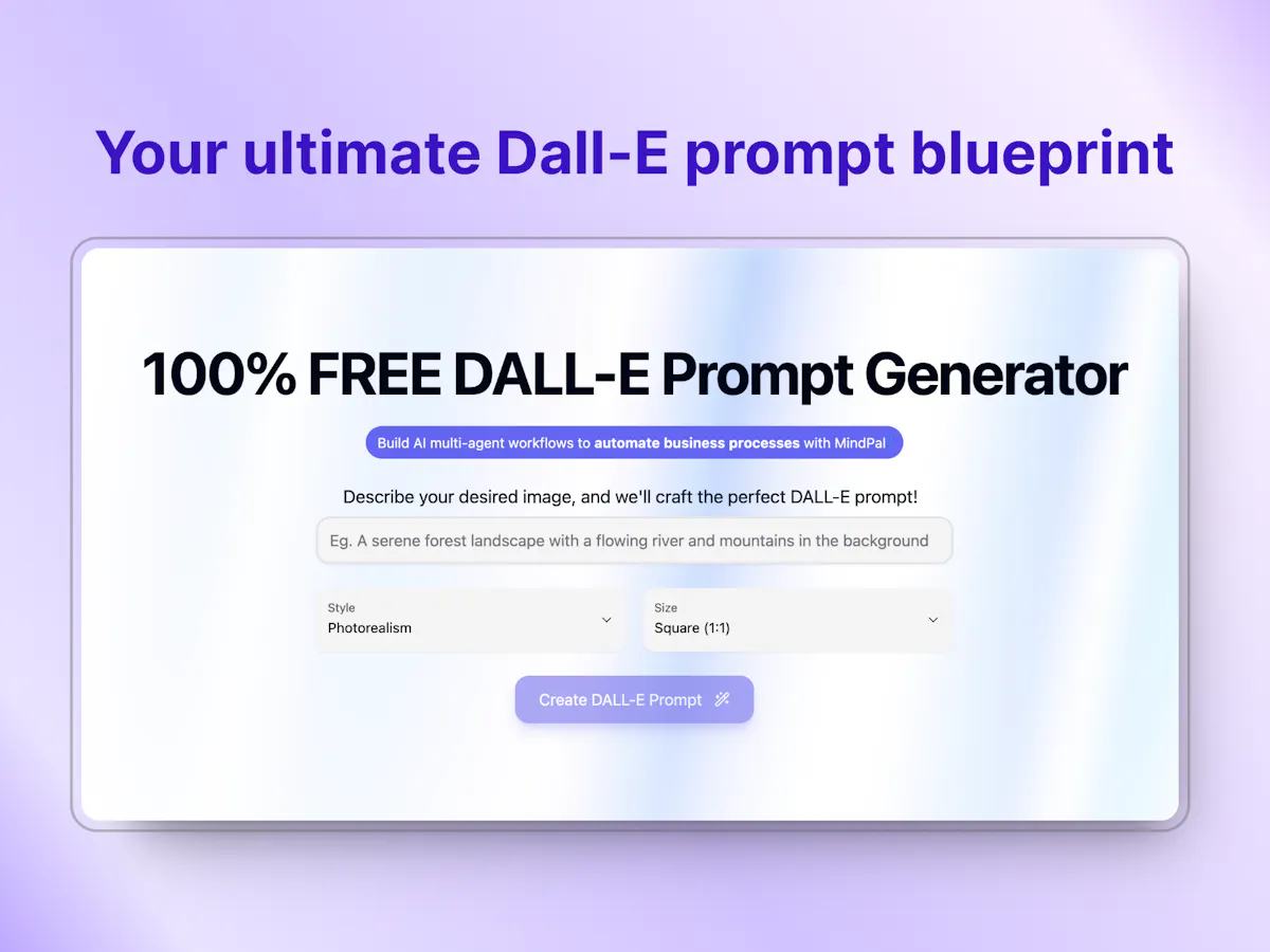 Dall-E Prompter
