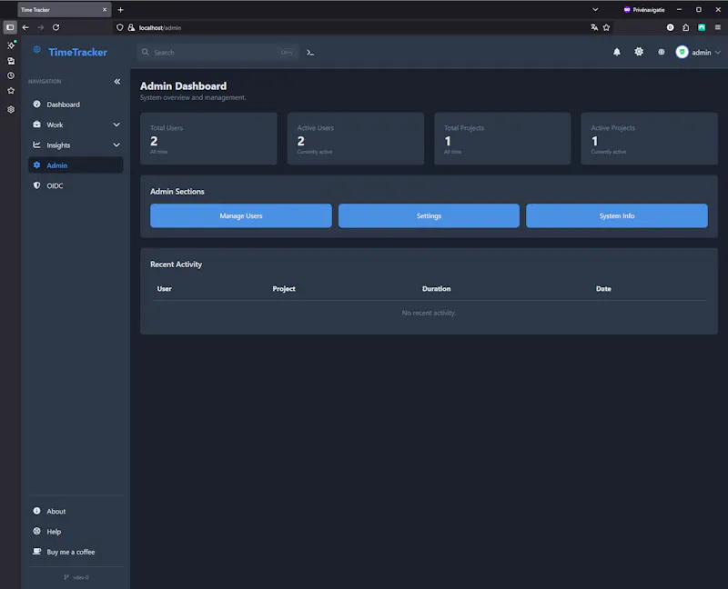 TimeTracker screenshot 8