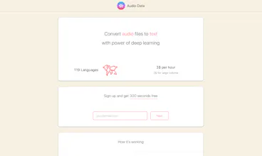 Audio Data gallery image