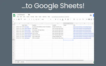 Link2Sheet gallery image