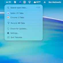 Tabulate gallery image