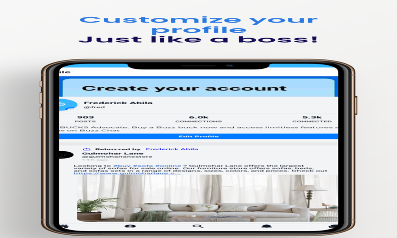 Buzz Chat - AI powered social media app media 5