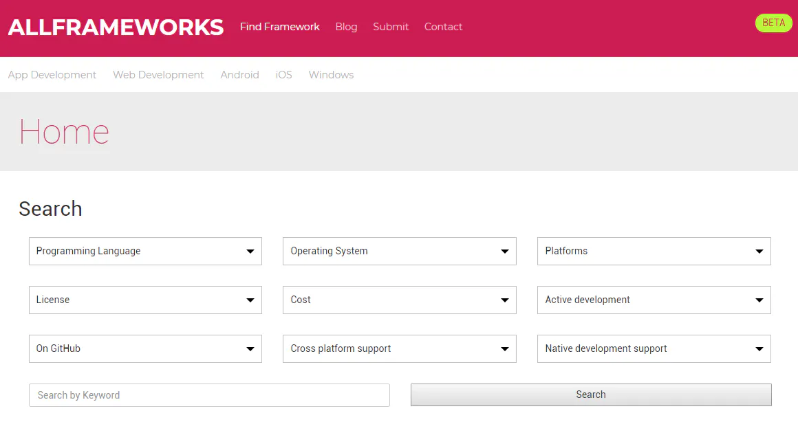 Allframeworks