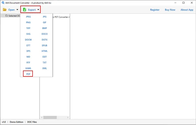 Software de convertidor de documentos 4N6 media 4