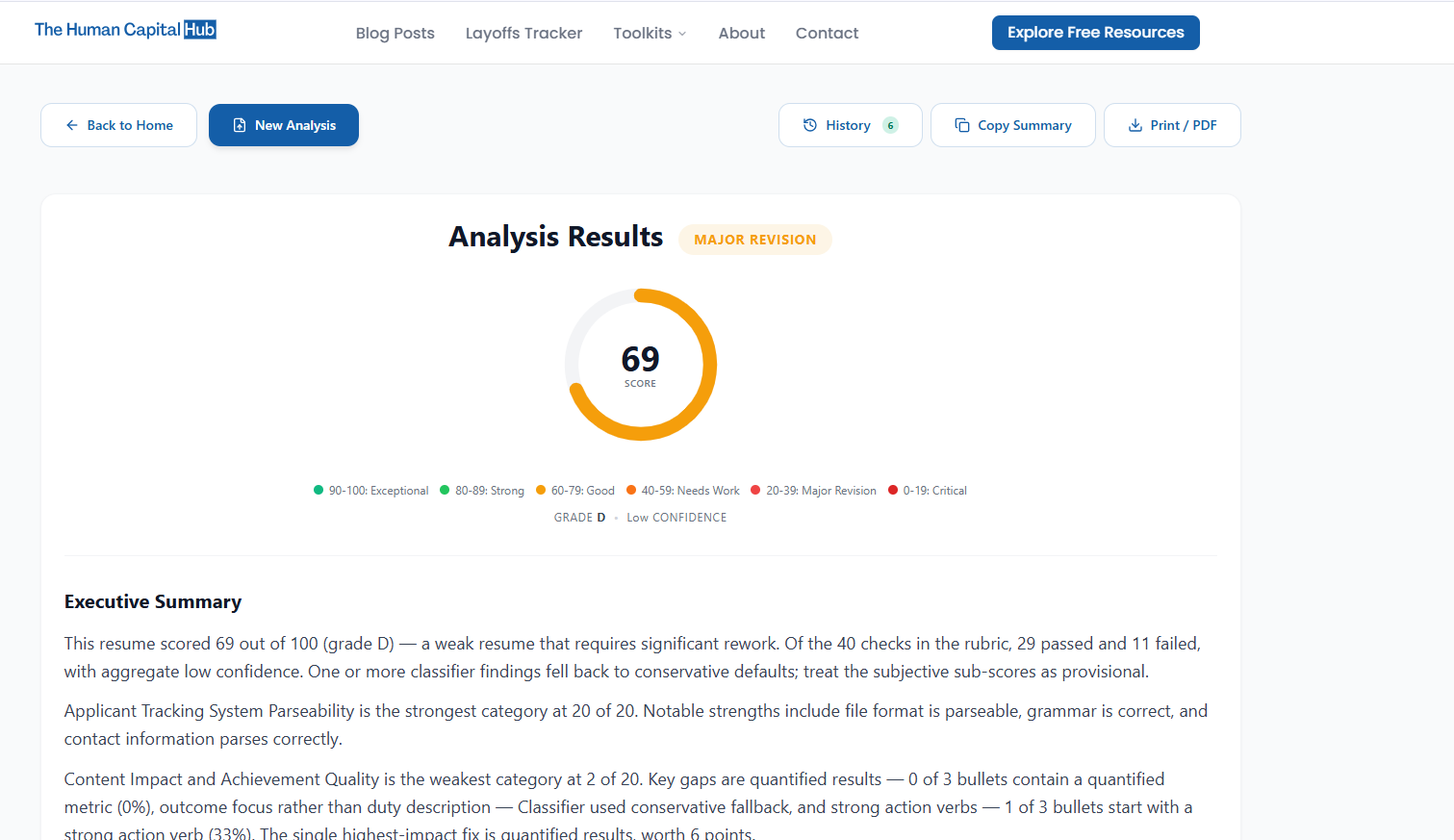 AI Resume Reviewer gallery image