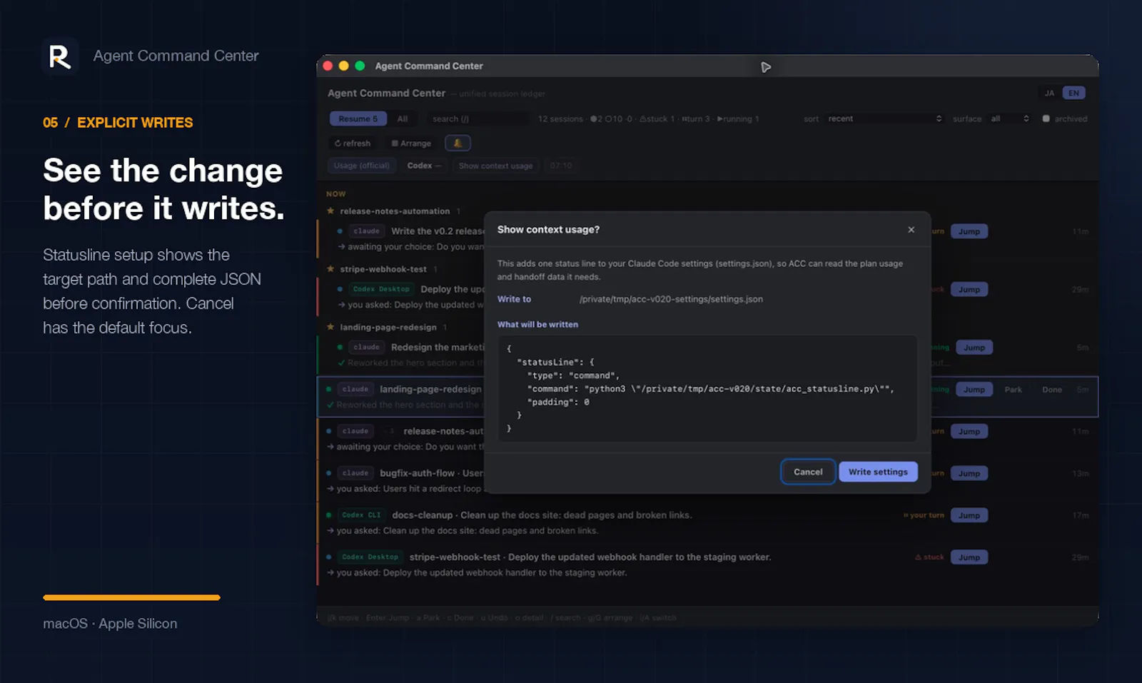 Agent Command Center screenshot 5