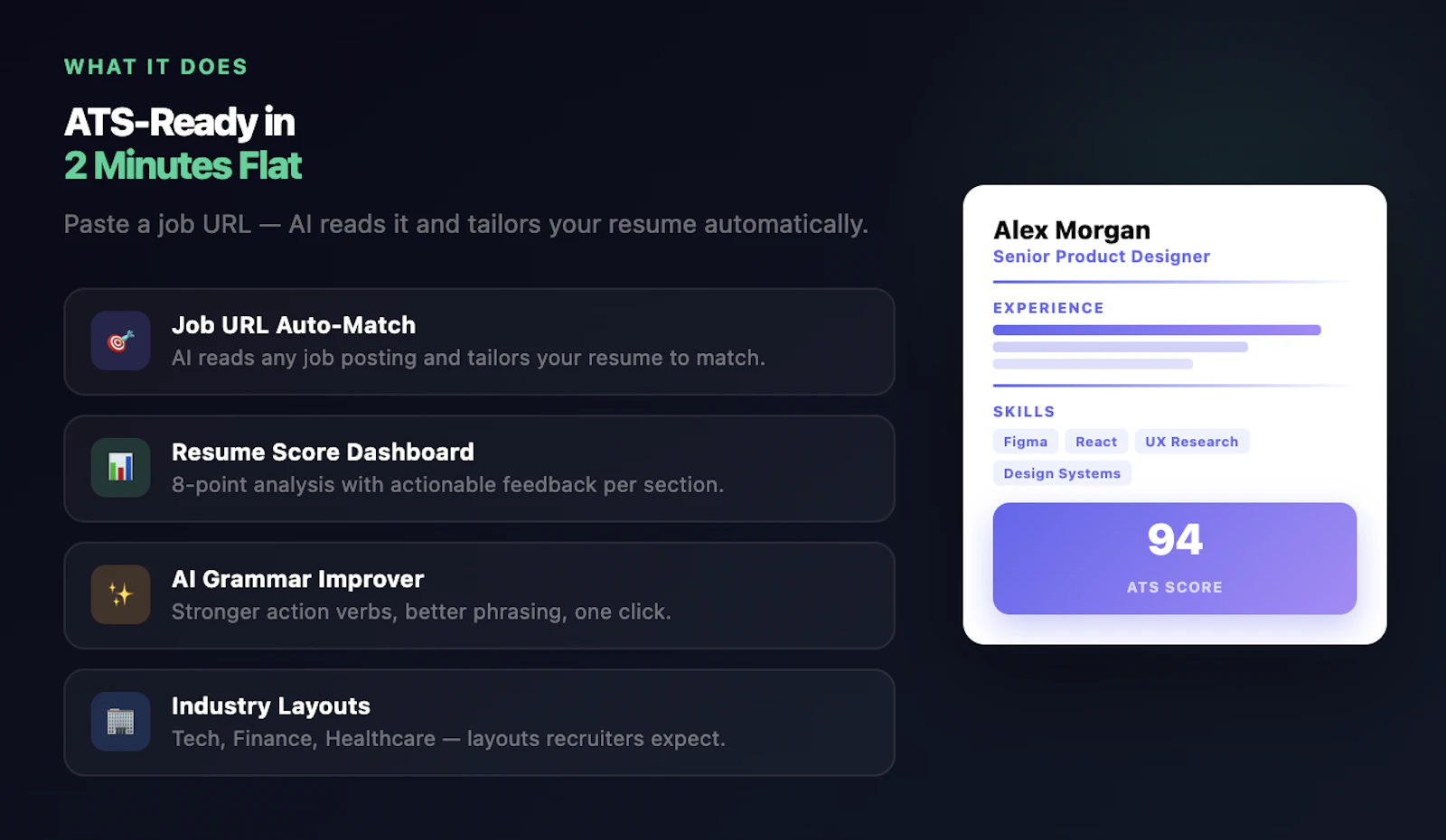 resumeAI screenshot 3
