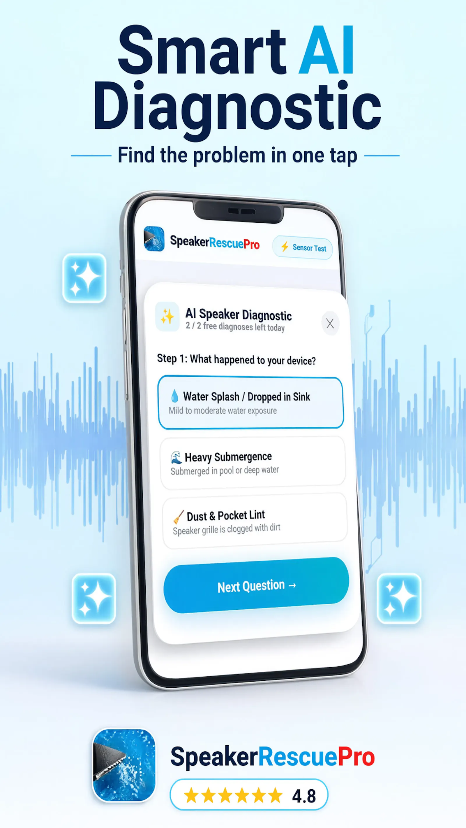 SpeakerRescue: Fix My Speaker screenshot 9