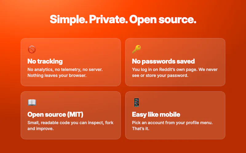 Reddit account switcher screenshot 4