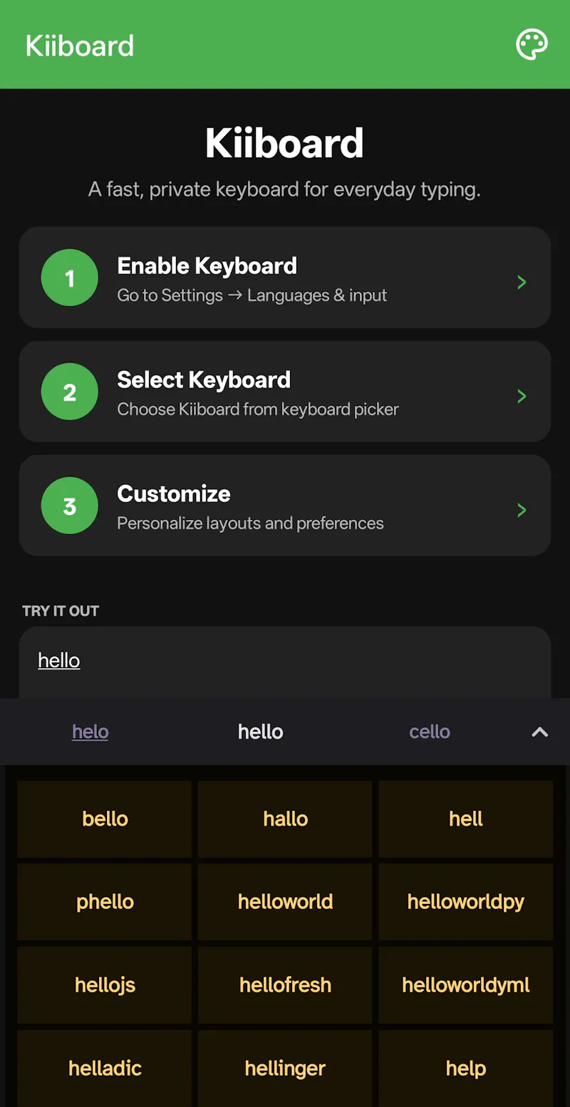 Kiiboard : Keyboard for Coding screenshot 3