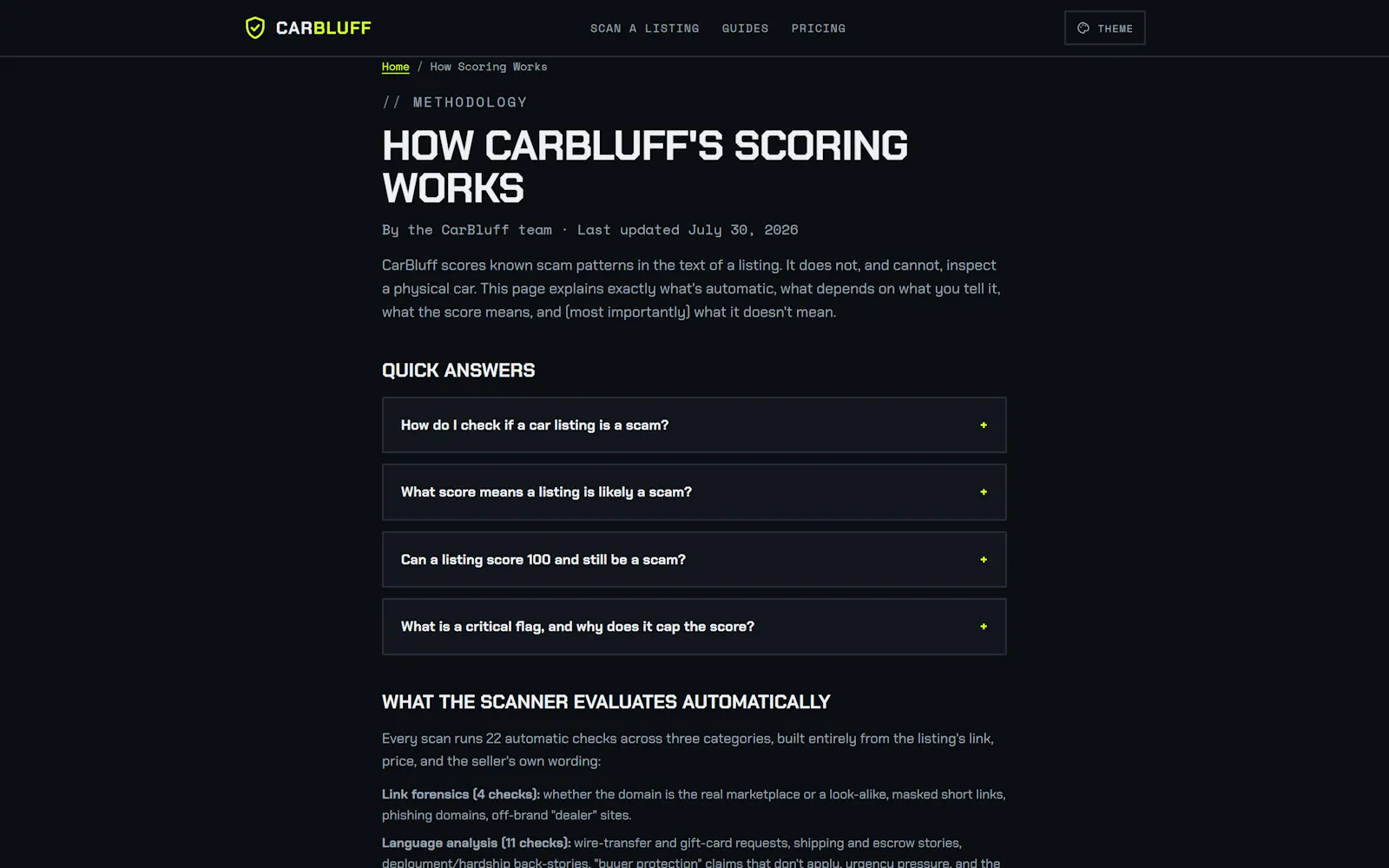 CarBluff.com screenshot 5