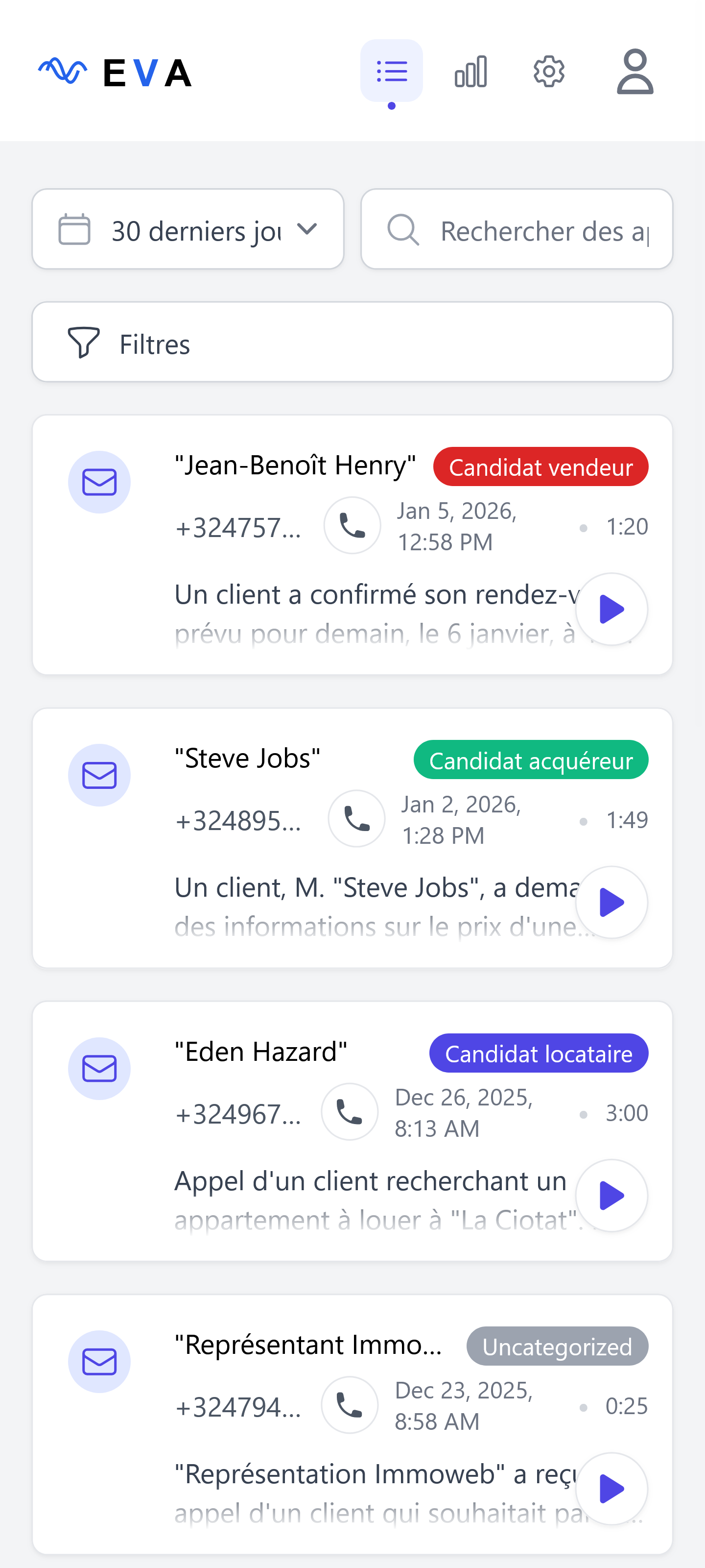 Eva, AI phone assistant for busy people gallery image