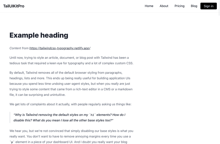 TailUIKit Pro gallery image