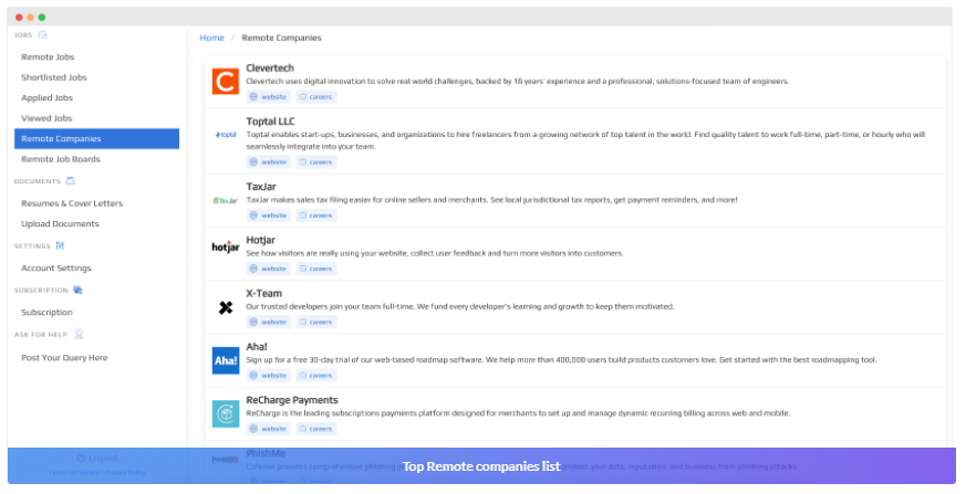 RemoteJobHuntBuddy gallery image